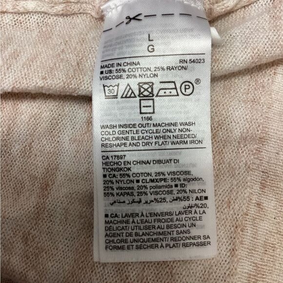 Old Navy Women’s Open Front Lightweight Cardigan, Oatmeal, size L - Picture 5 of 7